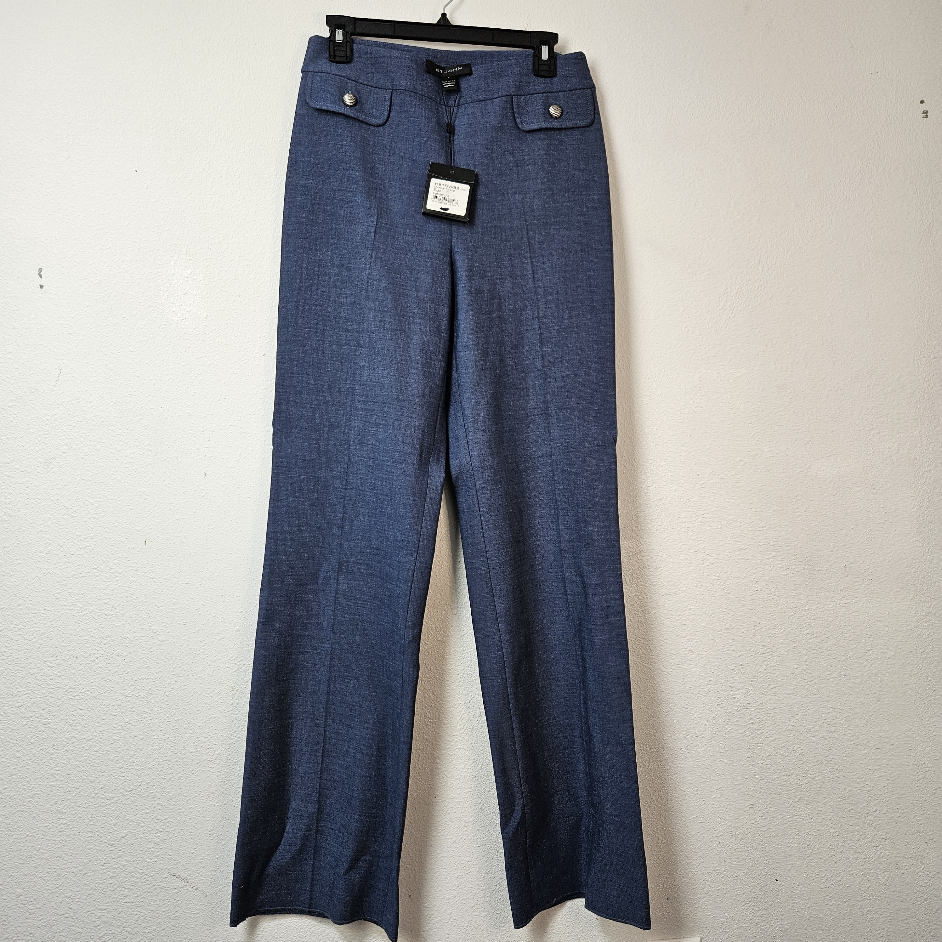 St. John Straight Leg Pants Size 6 Nwt